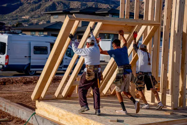 Barn Construction Workers By Mountain Laurel Contractors