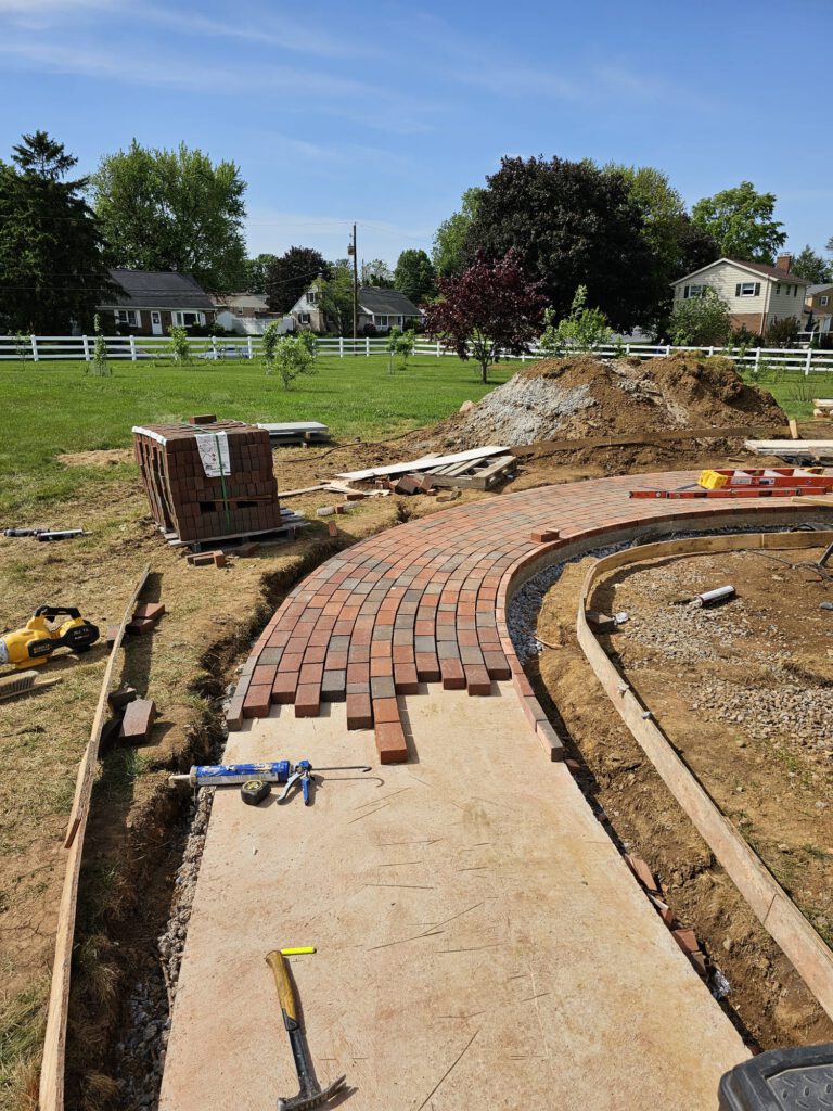 Home Entrance &Amp; Walkway Renovation In Lancaster, Pa 12 Custom Home Entrance Renovation In Lancaster