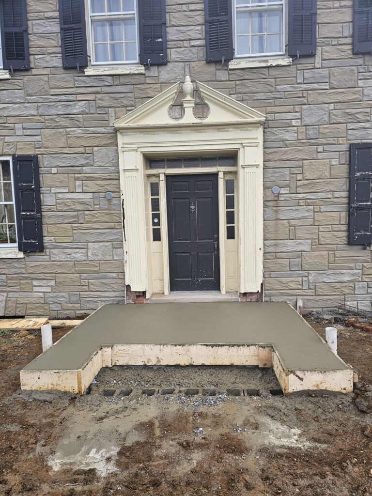 Home Entrance &Amp; Walkway Renovation In Lancaster, Pa 9 Custom Home Entrance &Amp; Walkway Renovation In Lancaster