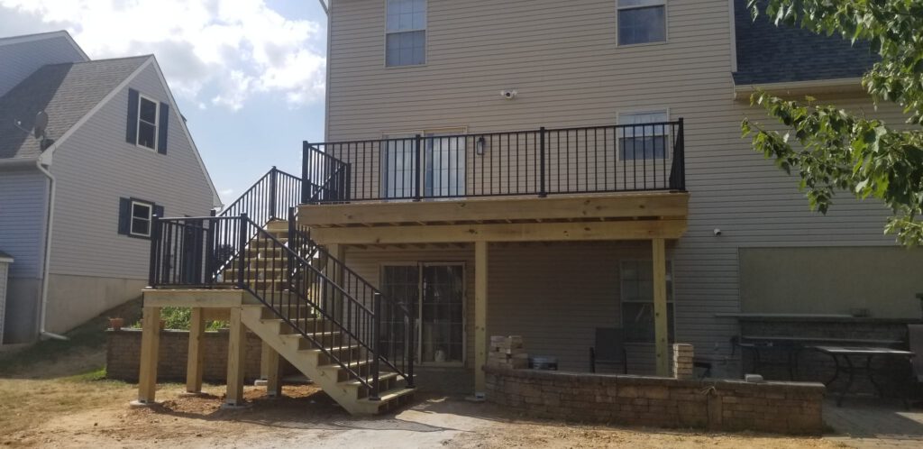 Raised Deck Installation In Marietta, Pa 7 Custom Raised Deck Installation In Marietta, Pa