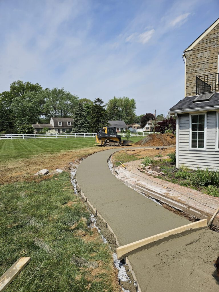 Home Entrance &Amp; Walkway Renovation In Lancaster, Pa 11 Custom Walkway Renovation In Lancaster