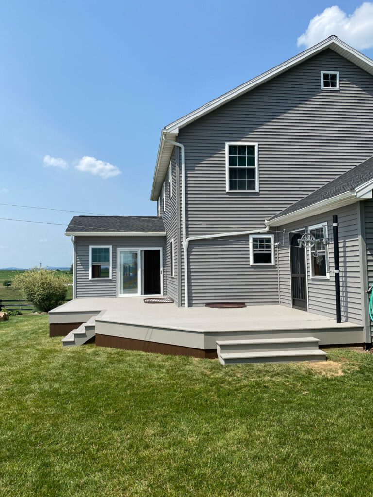 Custom Deck &Amp; Sunroom Addition In Lancaster, Pa 7 Deck Addition In Lancaster, Pa
