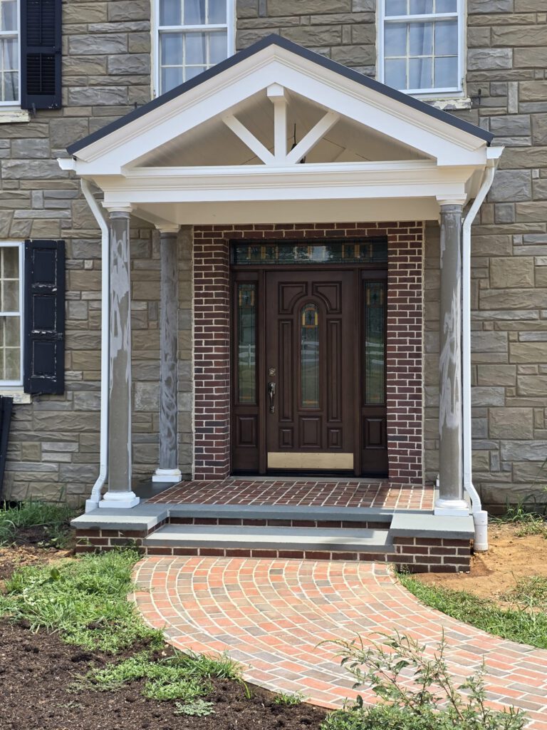 Home Entrance &Amp; Walkway Renovation In Lancaster, Pa 6 Home Entrance &Amp; Walkway Renovation In Lancaster