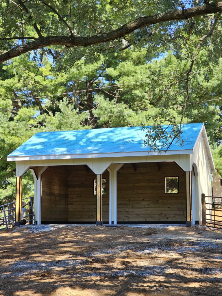 Horse Barn Construction In Ephrata, Pa