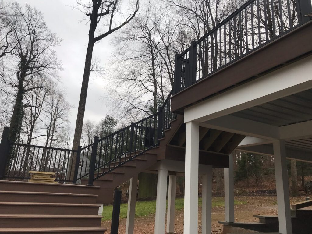 Multi-Level Deck Construction In Manheim