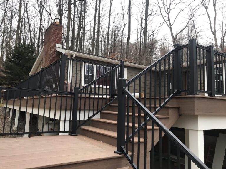 Multi-Level Deck Construction In Manheim, Pa
