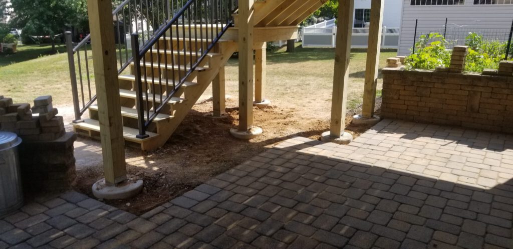 Raised Deck Installation In Marietta, Pa 9 Raised Deck Construction In Marietta