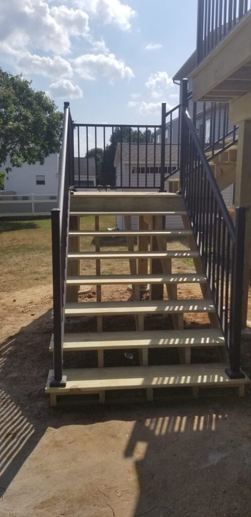 Raised Deck Installation In Marietta, Pa 8 Raised Deck Construction In Marietta, Pa