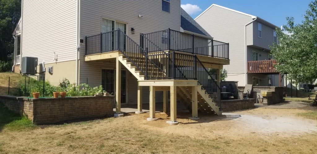Raised Deck Installation In Marietta, Pa 5 Raised Deck Installation In Marietta