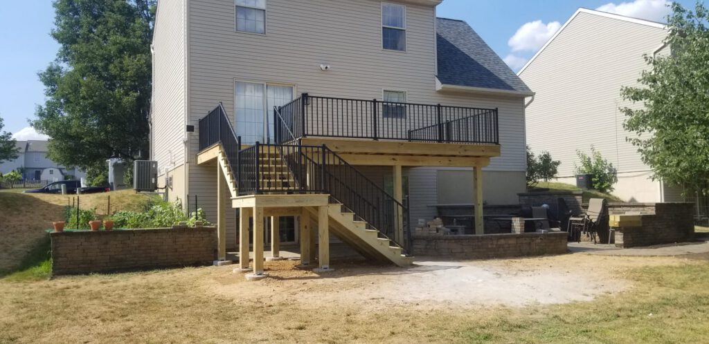 Raised Deck Installation In Marietta, Pa 4 Raised Deck Installation In Marietta, Pa