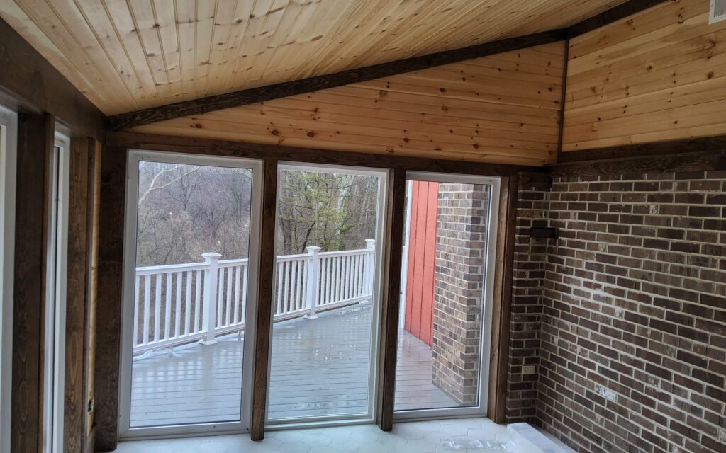 Sunroom &Amp; Home Addition In Lancaster, Pa 7 Floor-To-Ceiling Windows In Lancaster, Pa Sunroom